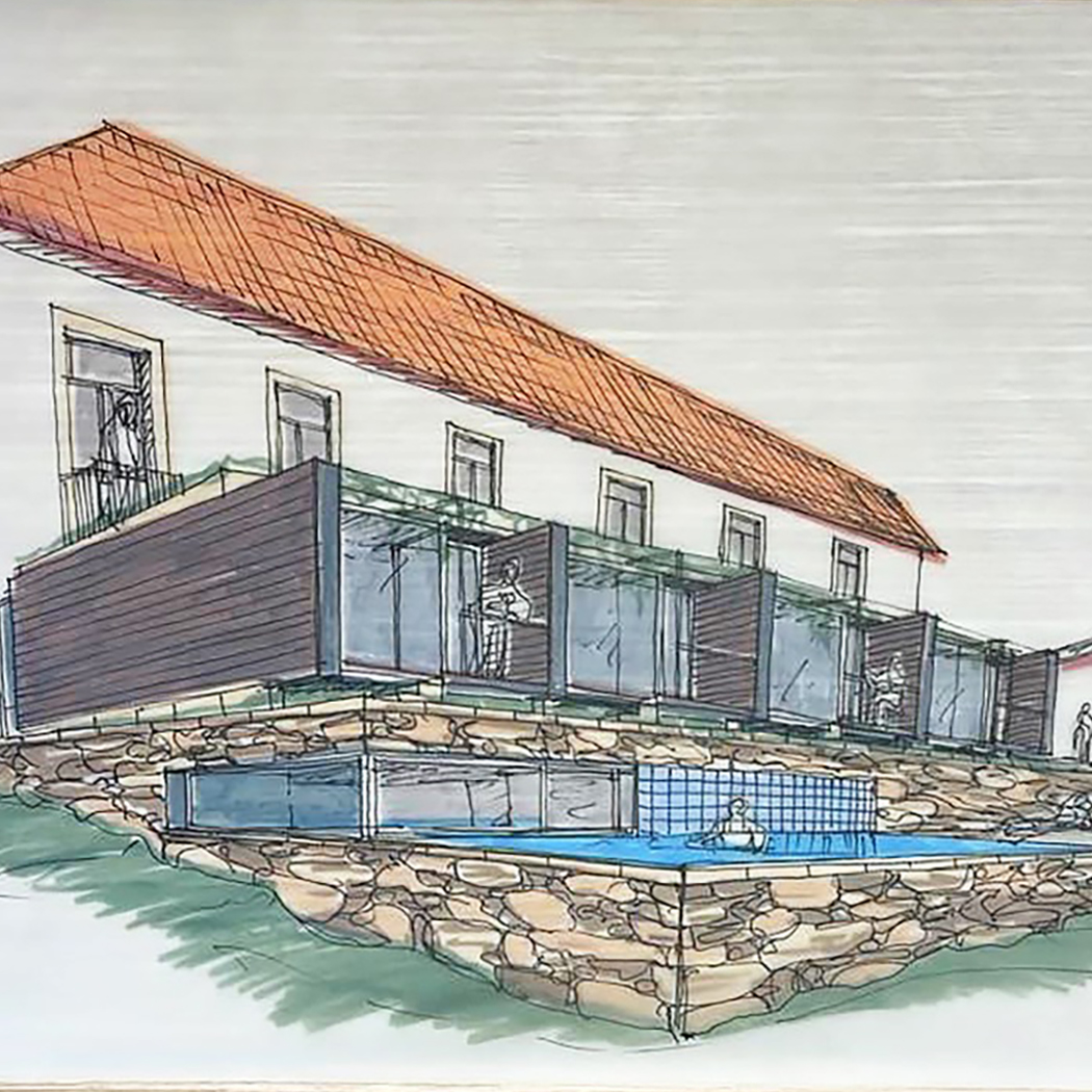 The new Quinta das Sequeirinhas tourism headquarters project